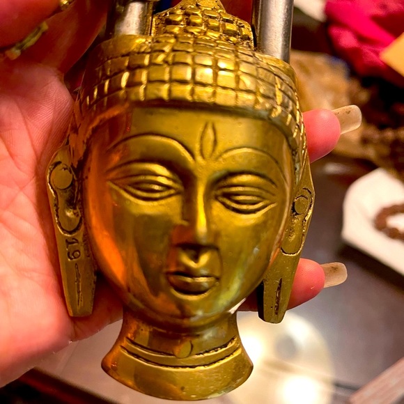 COPY - Budhha brass padlock - Picture 3 of 6